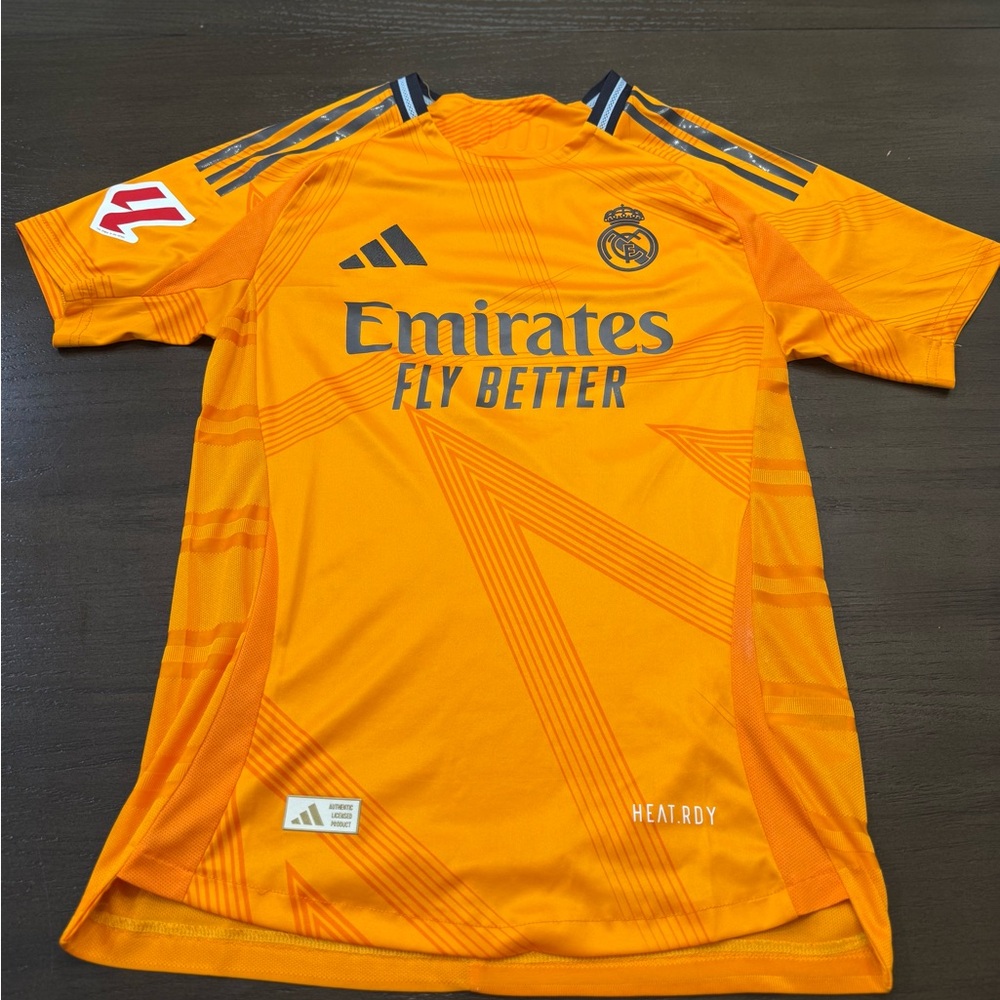 Adidas Orange Real Madrid player version Jersey